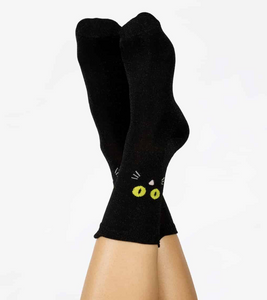 Cat Socks black - Schmidt's Papeterie