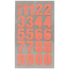 Lade das Bild in den Galerie-Viewer, Office Stick, Neon Orange Zahlen - Schmidt&#39;s Papeterie