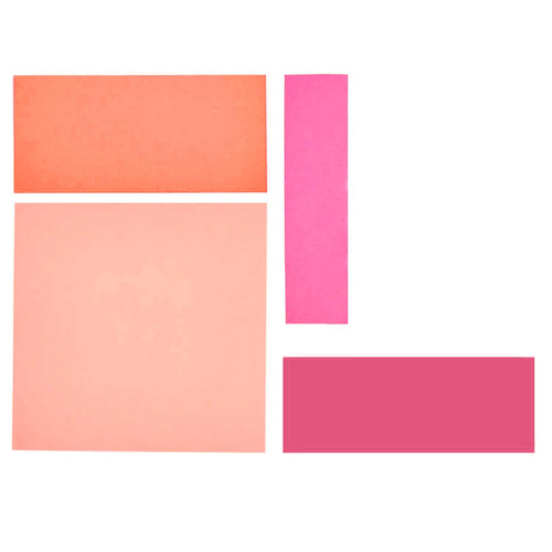 Haftnotizen neon 