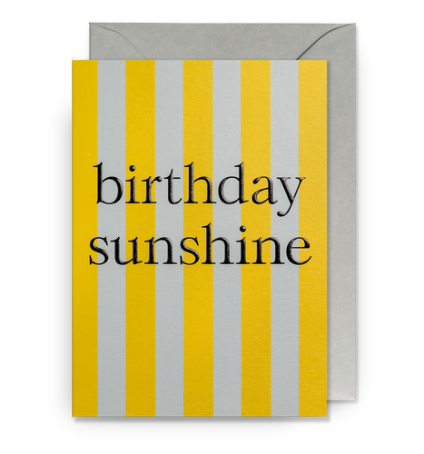 Birthday Sunshine Stripes