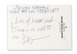 Postkartenbuch - 'Why are you creative?'