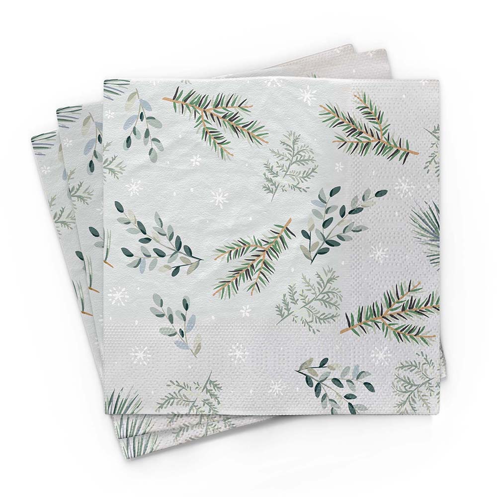 Papierserviette 'Zweige'