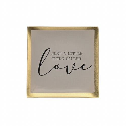 Glasteller 'Love'