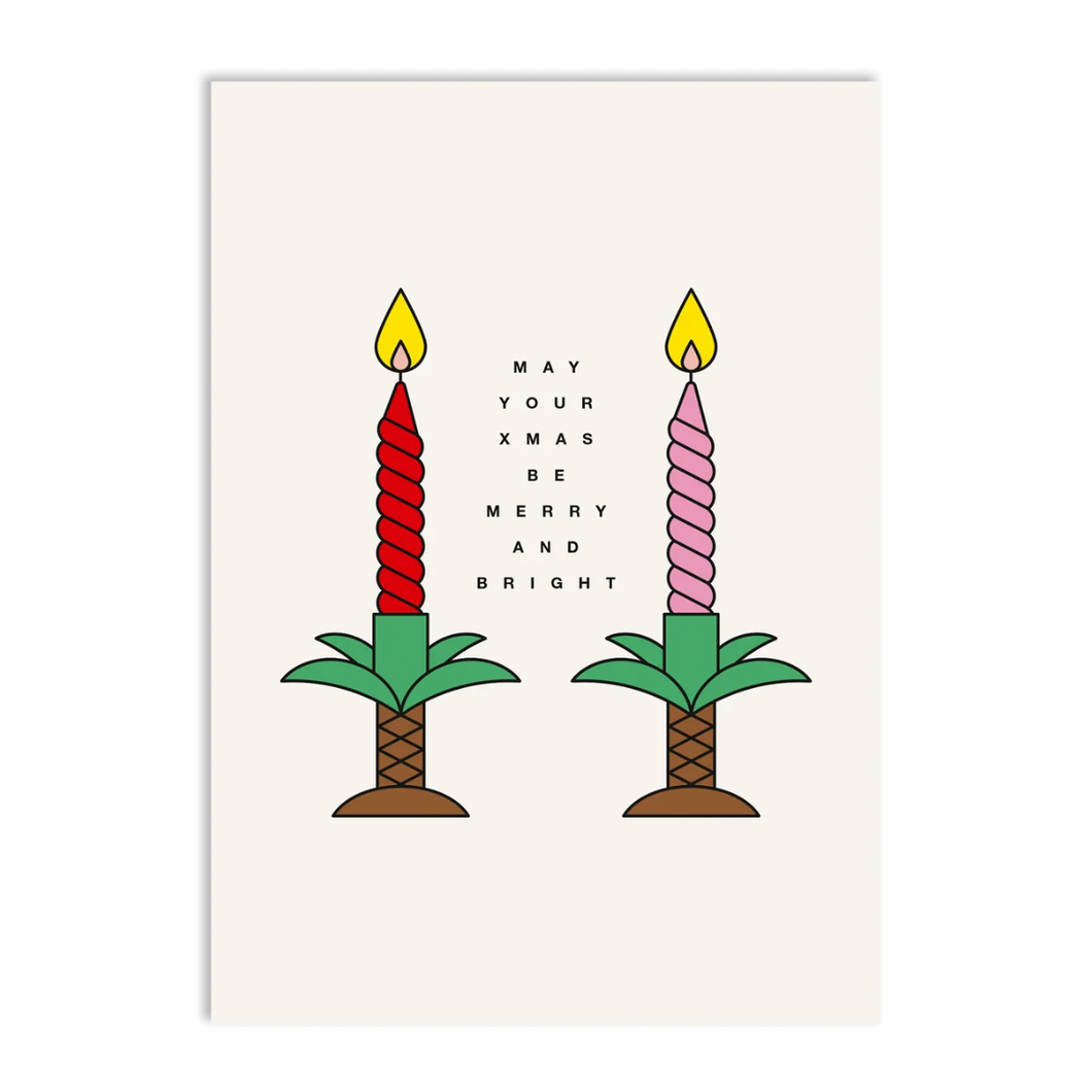 palmtree candlestick