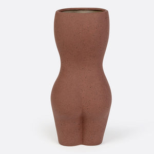 Body Vase Brown