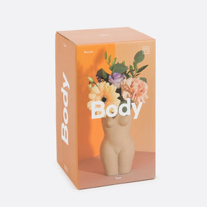 Body Vase White