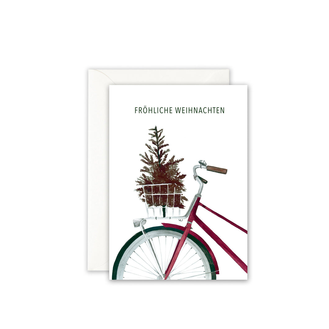 Weihnachtsfahrrad