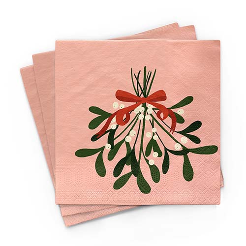 Papierserviette 'Mistel'