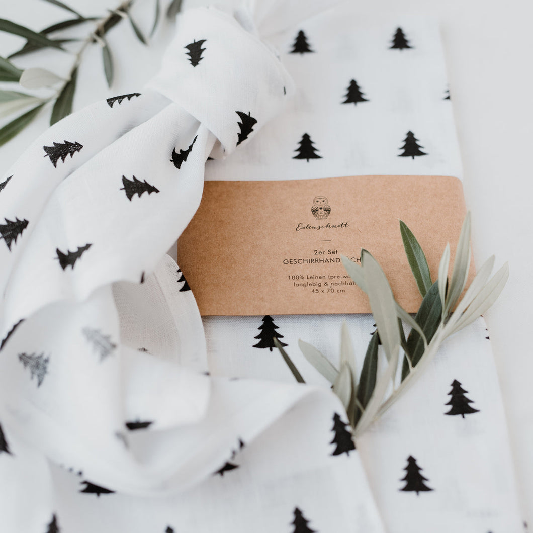 Geschirrtuch 'Tannen' 2er Set