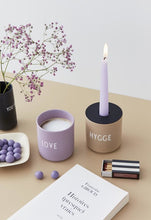 Lade das Bild in den Galerie-Viewer, Porzellanbecher LOVE Lavendel - Schmidt&#39;s Papeterie