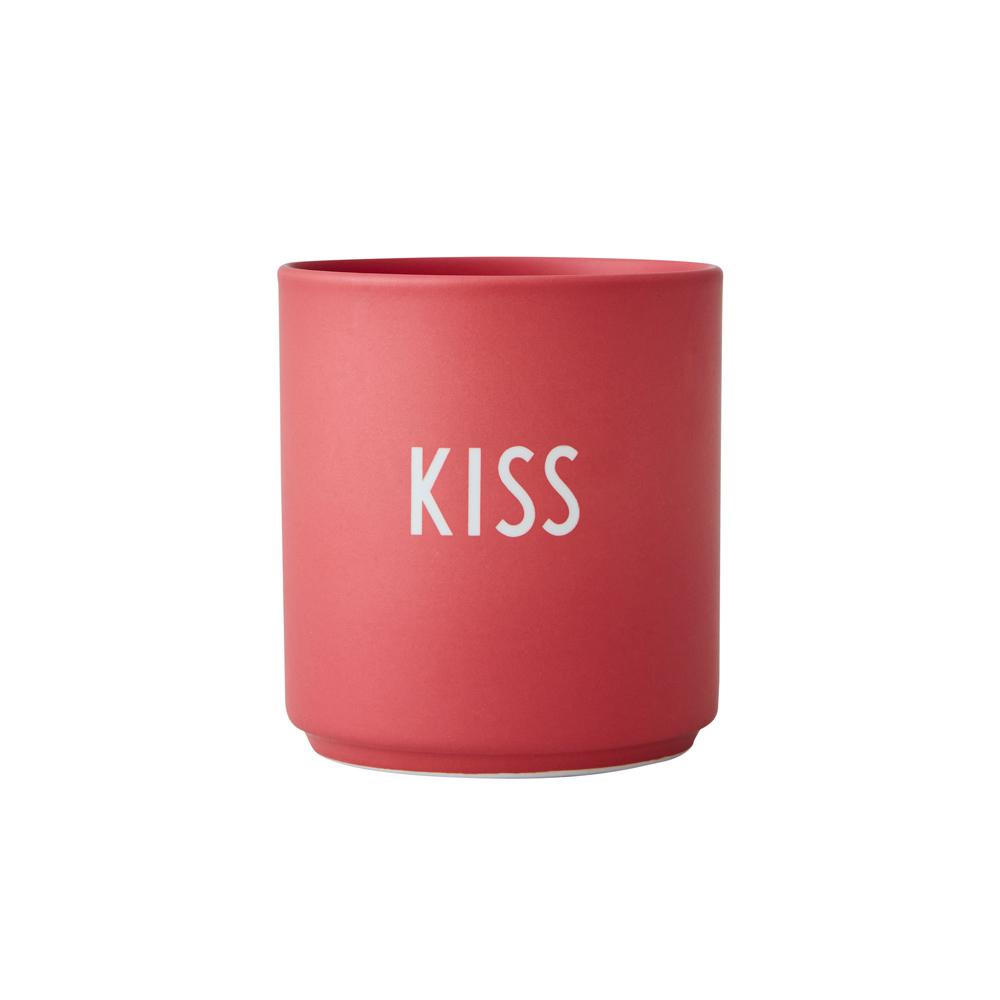 Porzellanbecher KISS - Schmidt's Papeterie