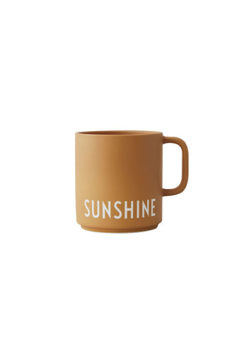 Porzellanbecher mit Henkel SUNSHINE - Schmidt's Papeterie
