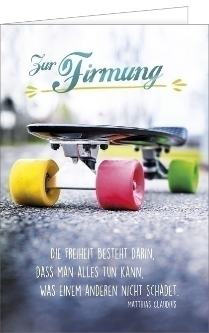 Zur Firmung - Schmidt's Papeterie