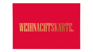 Weihnachtskarte - Schmidt's Papeterie