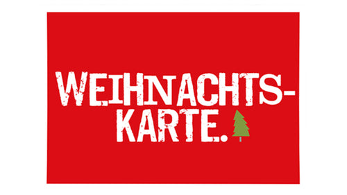 Weihnachtskarte Tannenbaum - Schmidt's Papeterie