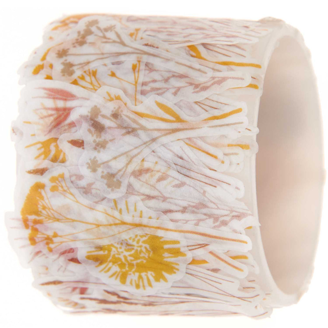 Washi-Sticker Trockenblumen - Schmidt's Papeterie