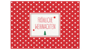 Fröhliche Weihnachten Tannenbaum - Schmidt's Papeterie