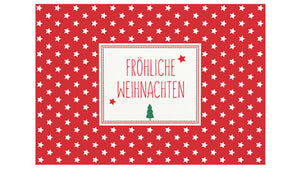 Fröhliche Weihnachten Tannenbaum - Schmidt's Papeterie