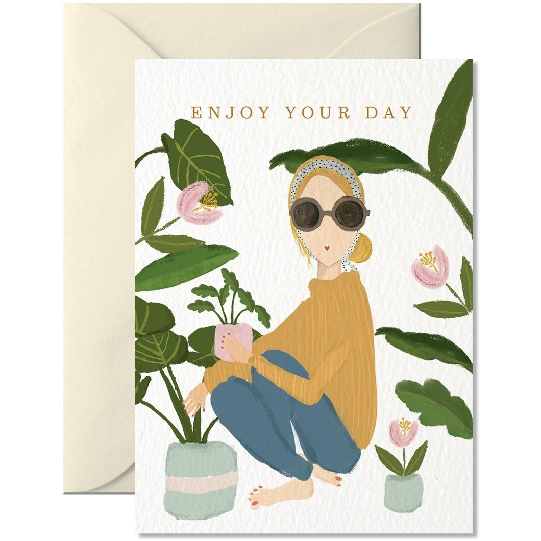 Kl. Karte Enjoy your Day - Schmidt's Papeterie