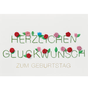 Herzlichen Glückwunsch zum Geburtstag - Schmidt's Papeterie