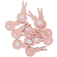 Lade das Bild in den Galerie-Viewer, Holzsticker Hase rosa - Schmidt&#39;s Papeterie