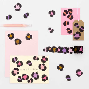 Washi-Sticker Leo Pink - Schmidt's Papeterie