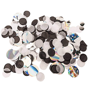 Konfetti Popper Party Mix schwarz