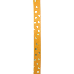 Tape Senf/Gold gepunktet - Schmidt's Papeterie