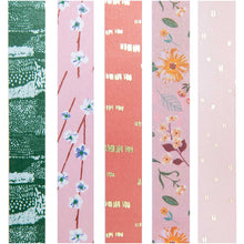 Lade das Bild in den Galerie-Viewer, Tape Set Nature Blumen - Schmidt&#39;s Papeterie
