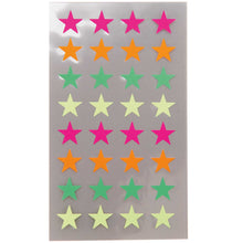 Lade das Bild in den Galerie-Viewer, Office Sticker Neon Sterne mini