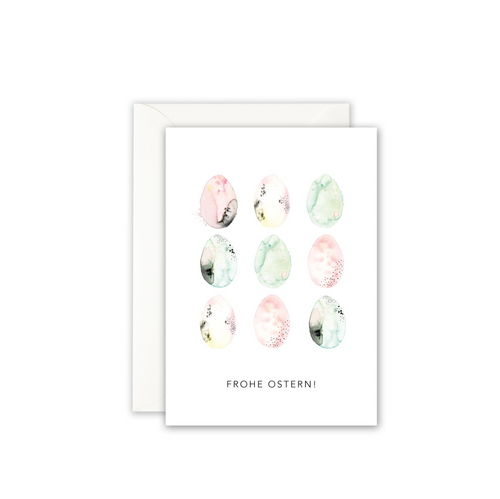 Frohe Ostern Aquarell - Schmidt's Papeterie