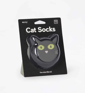 Cat Socks black - Schmidt's Papeterie