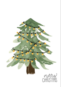 Postkarte - Weihnachtsbaum - Schmidt's Papeterie