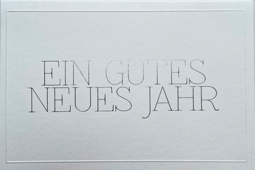 Ein gutes neues Jahr - Schmidt's Papeterie