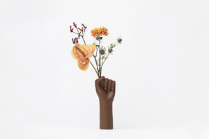 Girl Power Vase schwarz - Schmidt's Papeterie