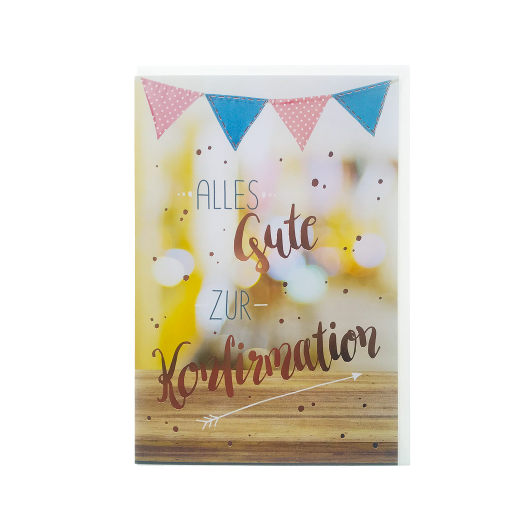 Alles Gute zur Konfirmation - Schmidt's Papeterie