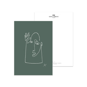 Hello - Dark Green - Schmidt's Papeterie