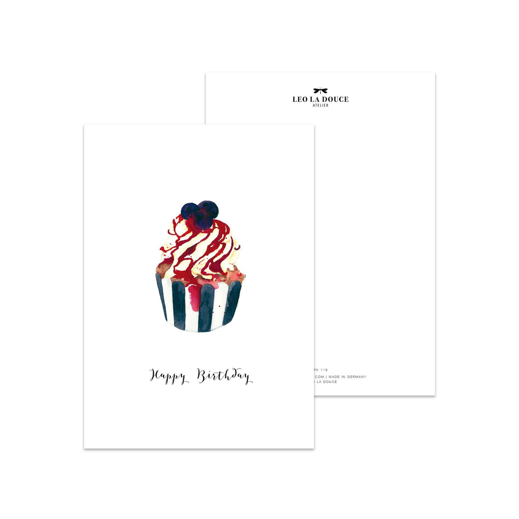 Birthday Cupcake - Schmidt's Papeterie