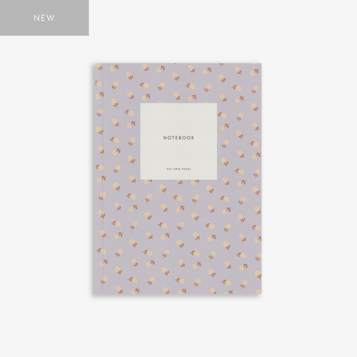 Medium Notebook Leaves Terracotta - Schmidt's Papeterie