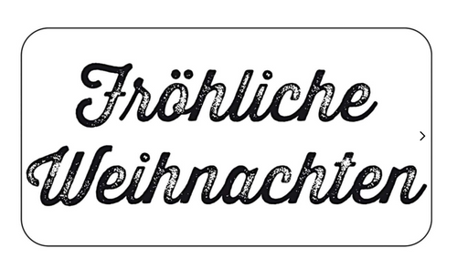Stempel Fröhliche Weihnachten - Schmidt's Papeterie