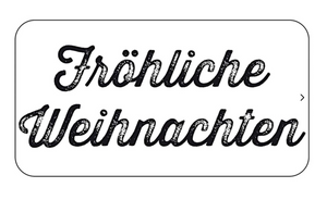 Stempel Fröhliche Weihnachten - Schmidt's Papeterie