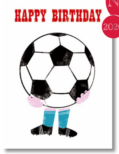 Happy Birthday Fußball - Schmidt's Papeterie