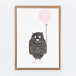 Hooray Monster - Schmidt's Papeterie