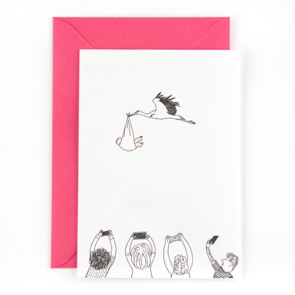 'Stork with Baby'