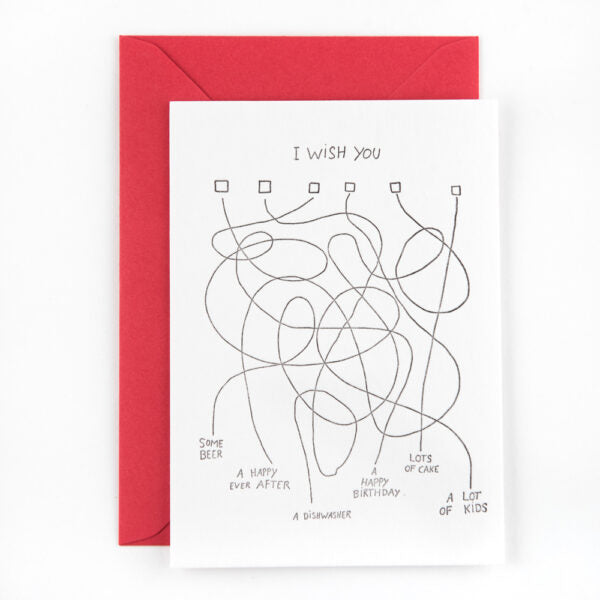 'I wish you...'