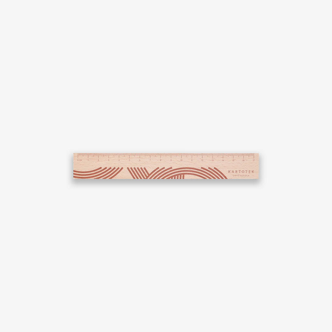 Wooden Ruler 17 - Schmidt's Papeterie