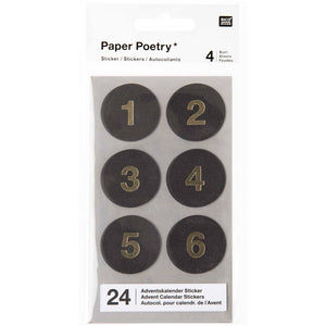 Adventskalender Sticker - Schmidt's Papeterie