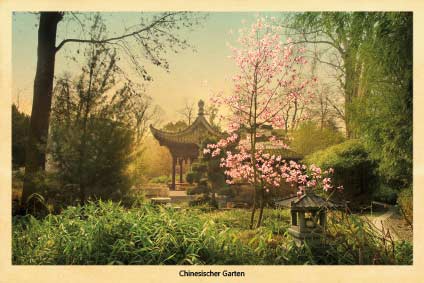 Chinesischer Garten - Schmidt's Papeterie