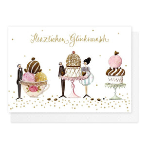 Herzlichen Glückwunsch - Kaffee - Schmidt's Papeterie