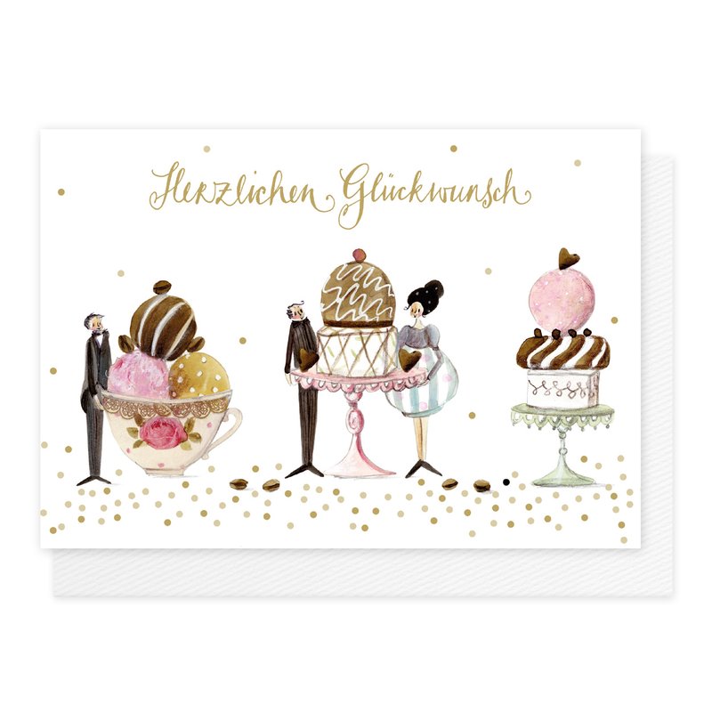 Herzlichen Glückwunsch - Kaffee - Schmidt's Papeterie